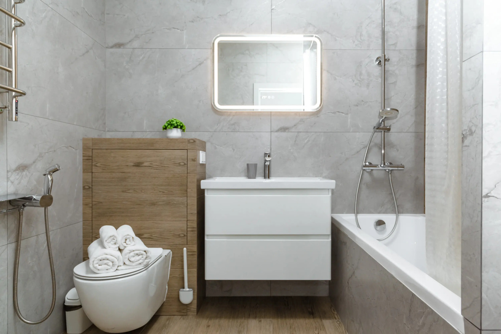 Квартира Просторная и светлая с видом на море