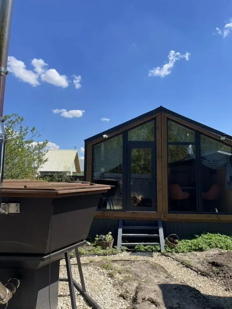 Частный дом С бaней и сибирcким банным чаном