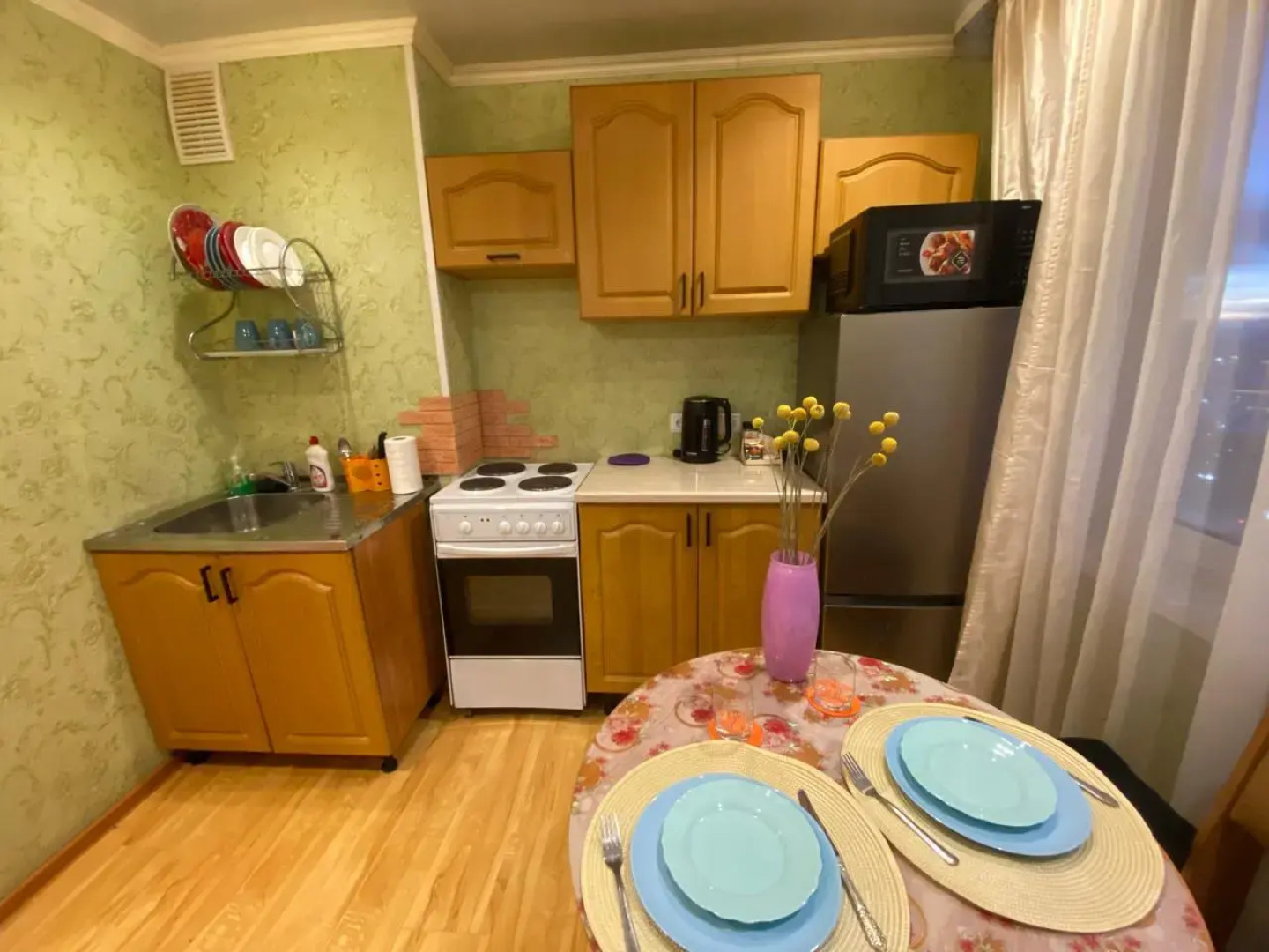 Апартаменты с 1 комнатой и балконом (КВАРТИРА51)