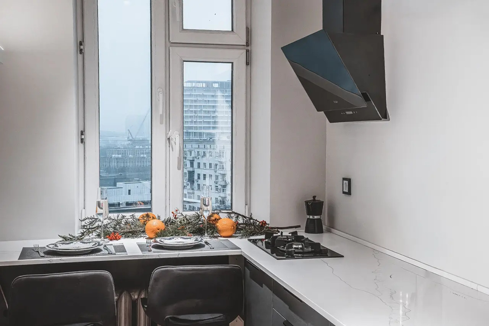 Тихая квартира в центре деловой жизни