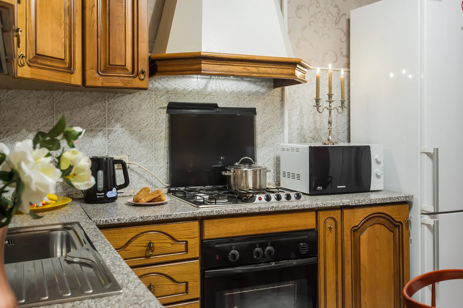 Квартира GM Apartments на Москва-реке с Видом на Набережную и Сталинскую высотку