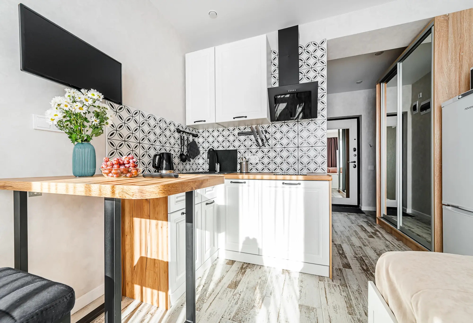 Квартира Студия 23 с видом на горы