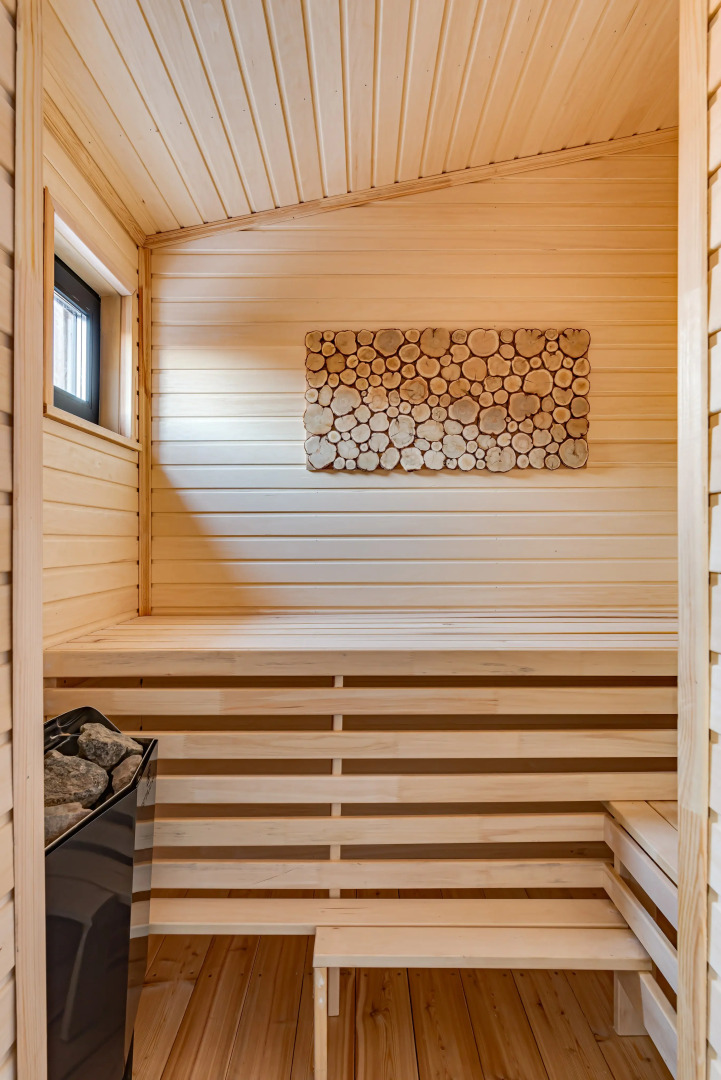 Частный Дом с камином, сауной и панорамными окнами