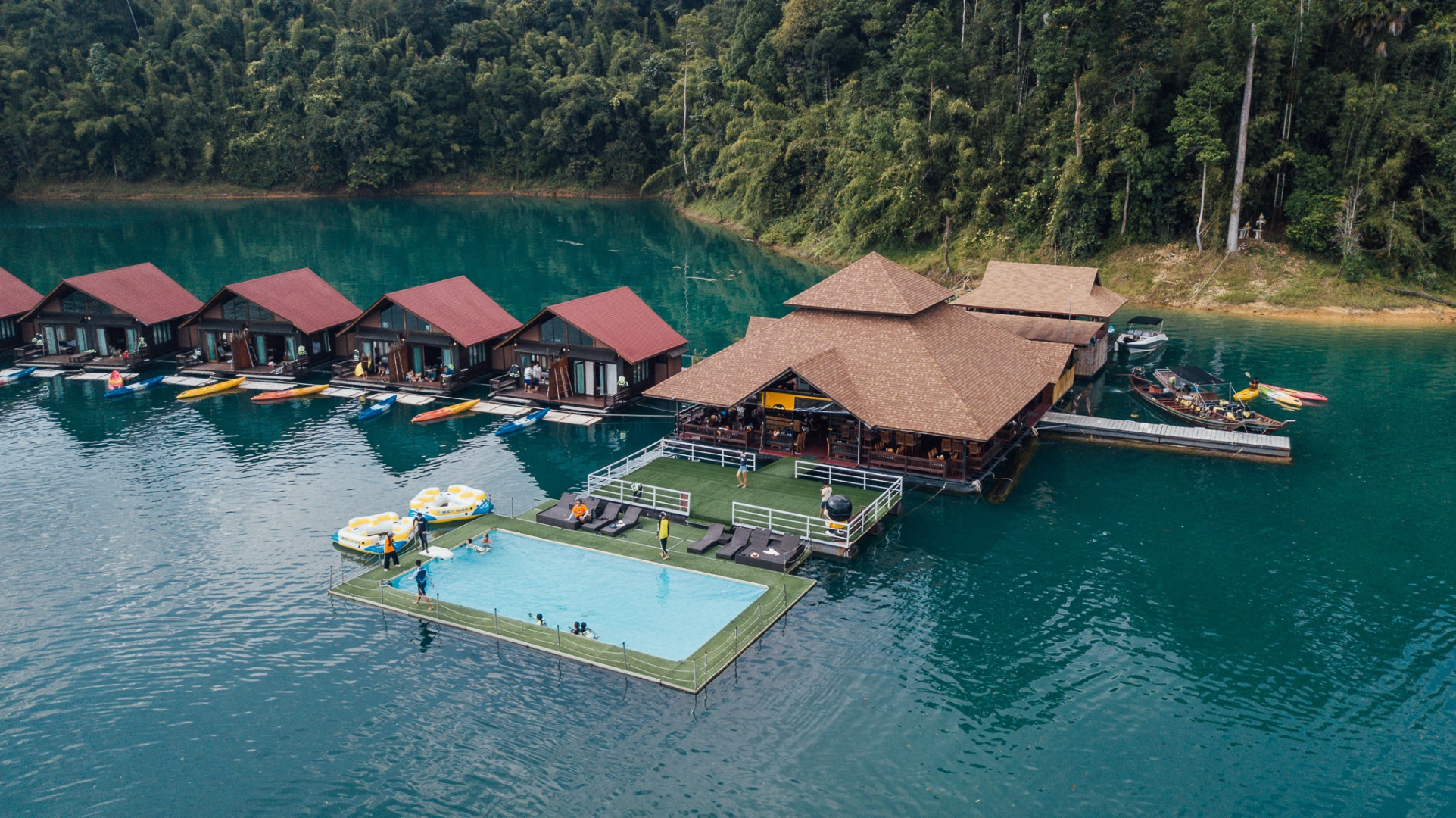 Отель 500Rai Floating Resort - Khao Sok National Park