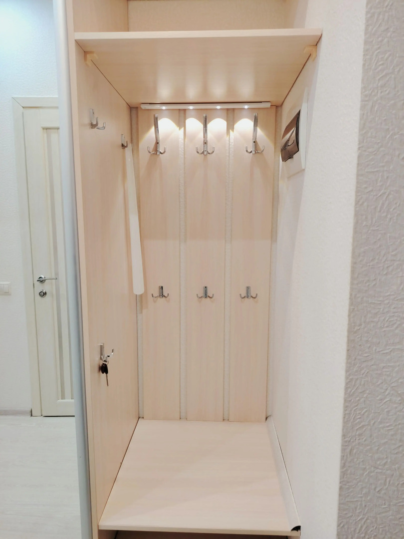 Квартира студия для 3х человек с кухонной зоной рядом с Олимпийским парком