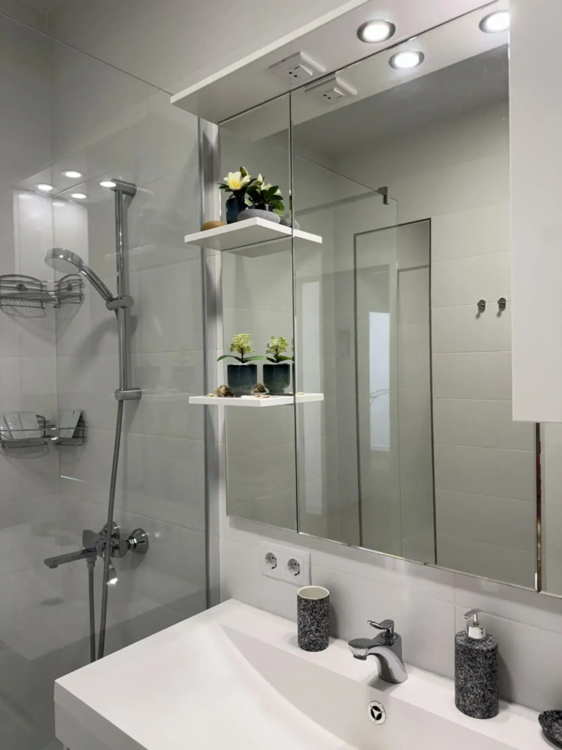 Квартира 094 1-комнатная с Балконом у Моря и Бассейн на Территории