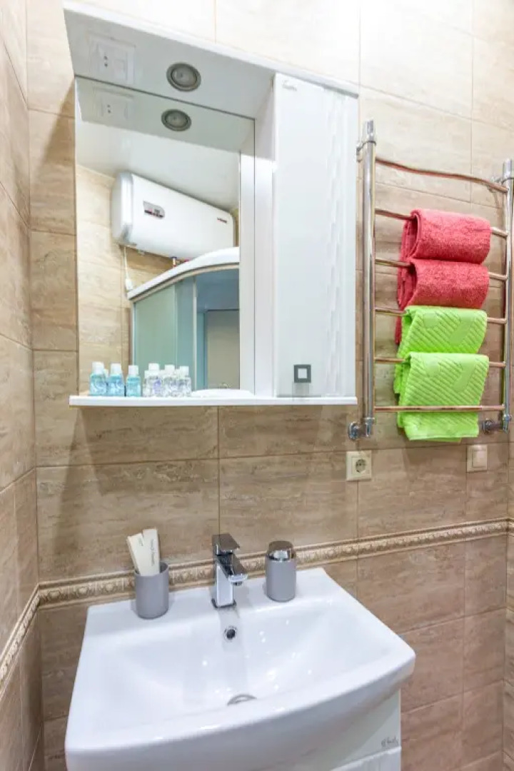 Апартаменты Романовский Lamare Двухкомнатные с  Балконом и Видом на Море