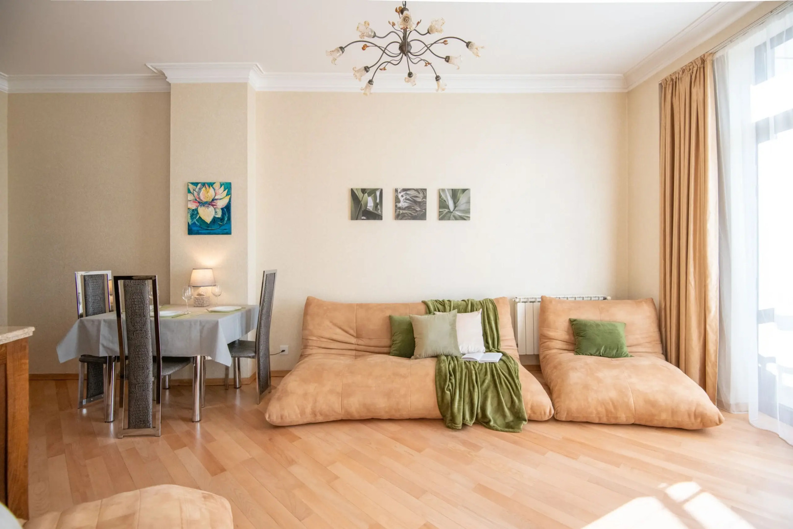 Апартаменты in Central Vake with City View