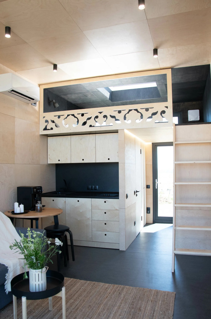 Дом Уютный с панорамными окнами