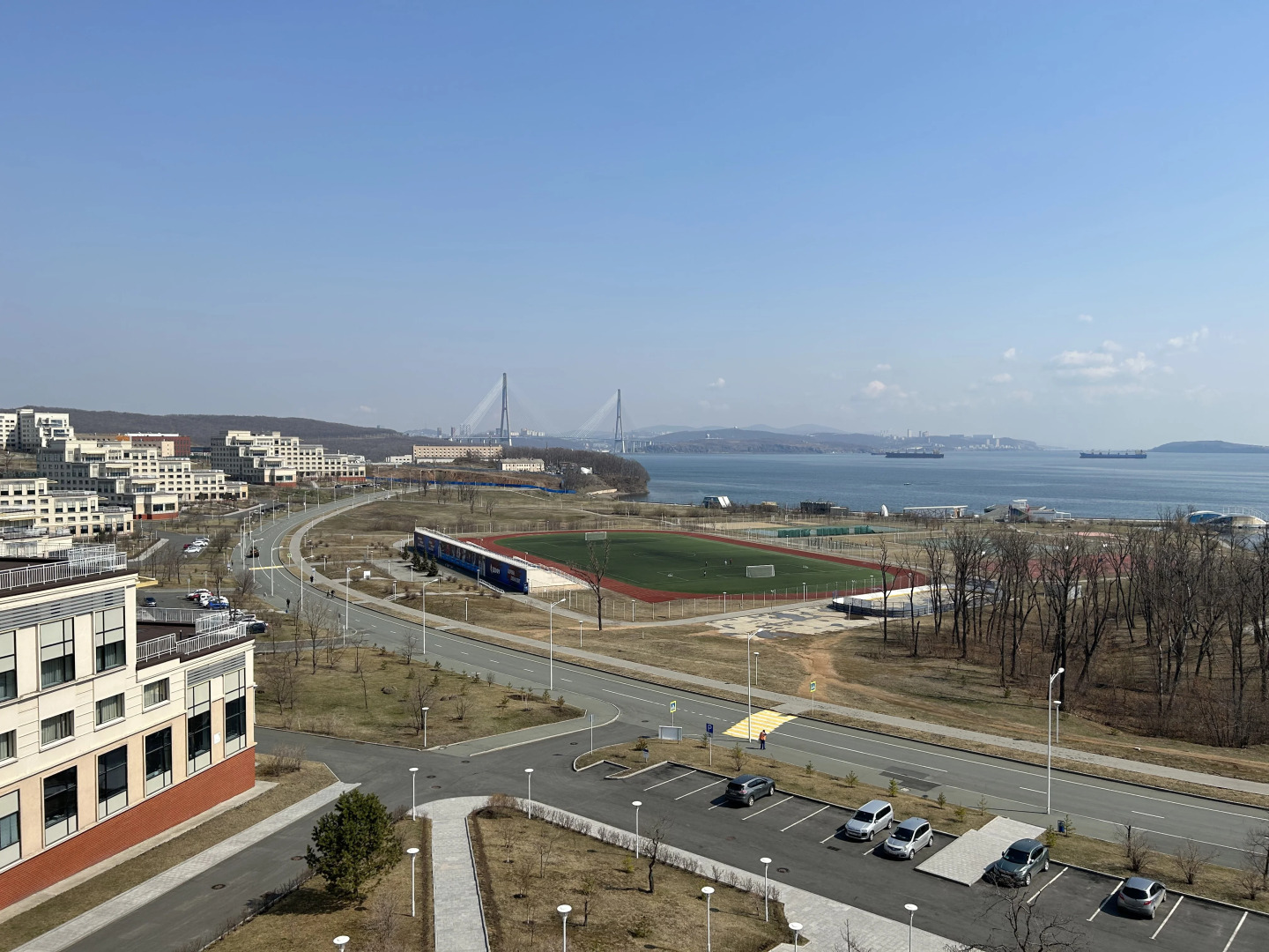 Гостиница «Улисс» (корпус №3) гостиничного комплекса ДВФУ (о. Русский)