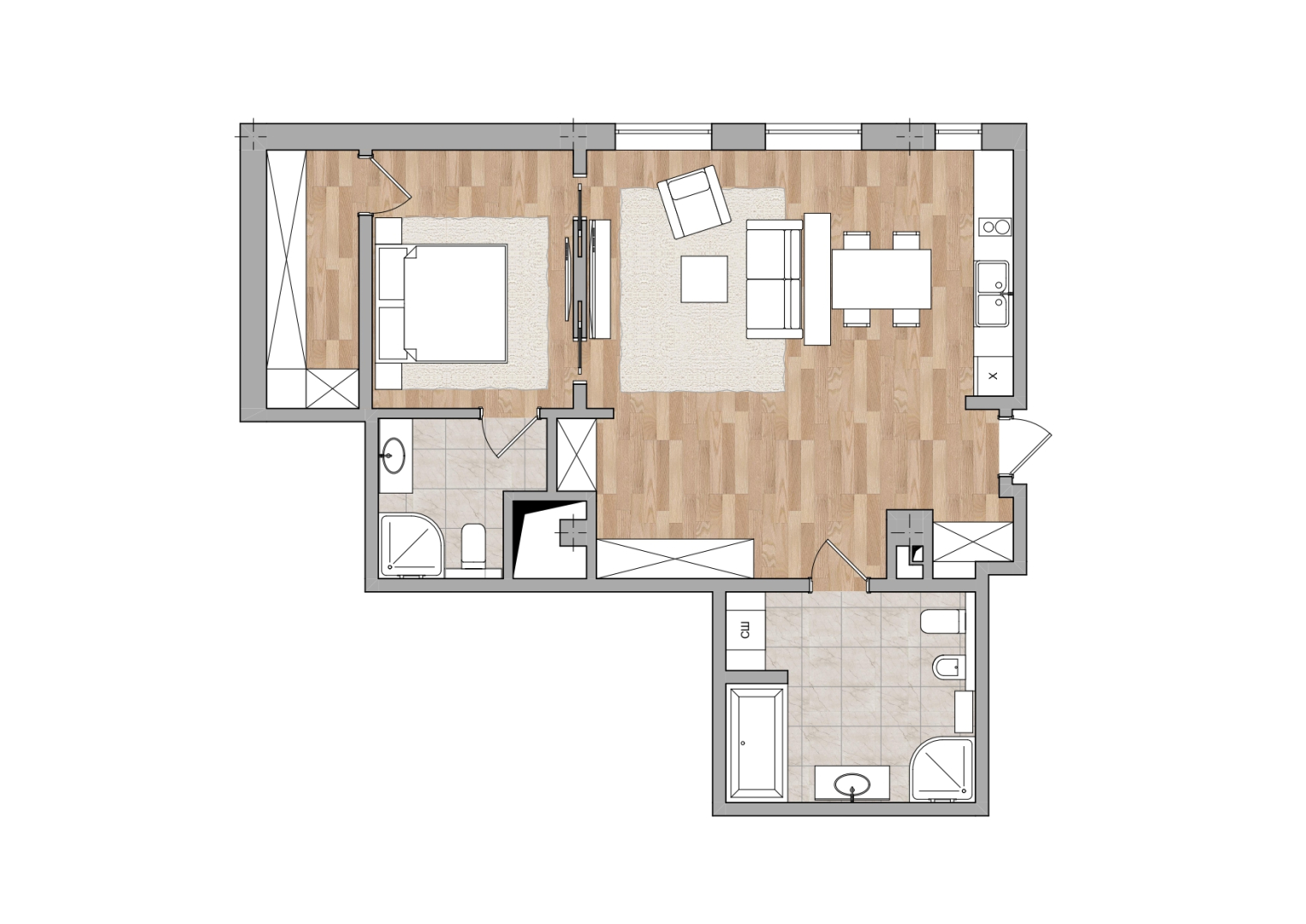 Апартаменты Дача Штейнгольца 3