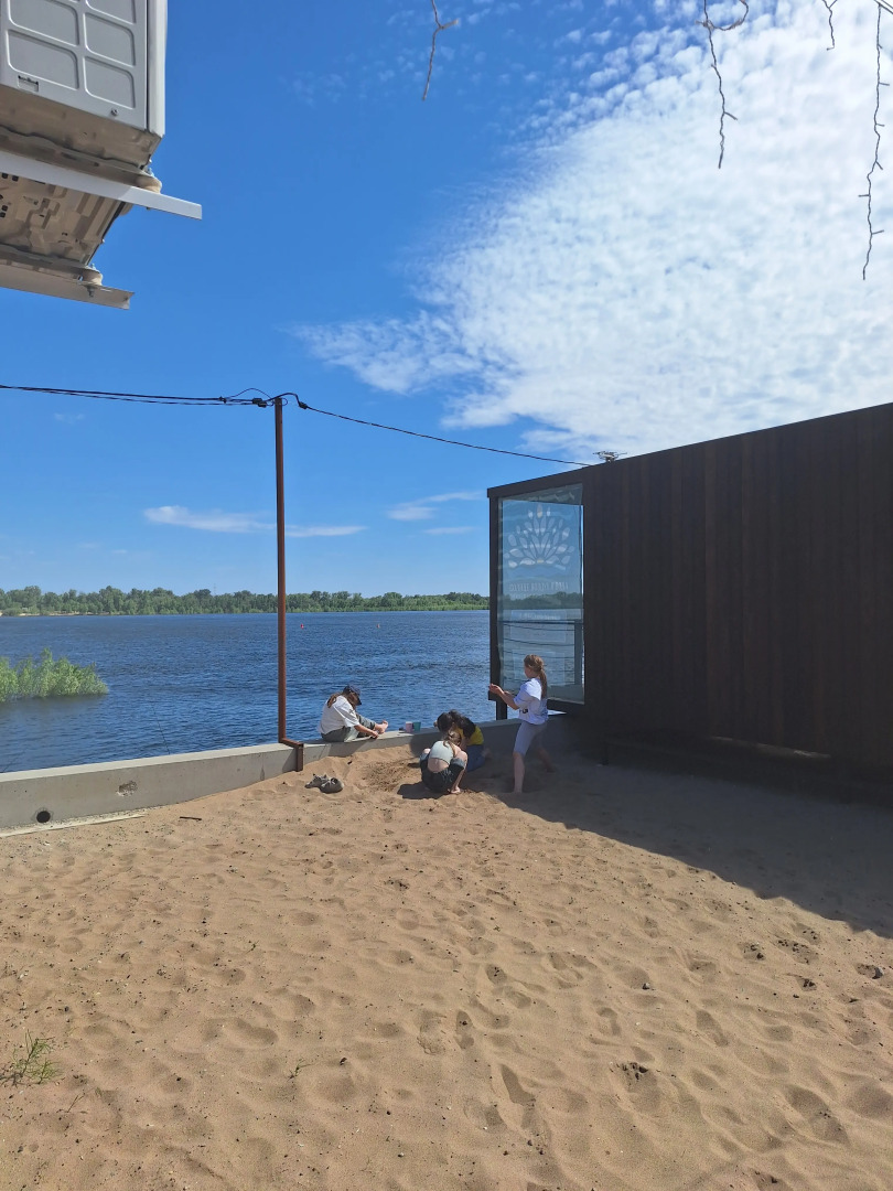 Глэмпинг Солнце, воздух и вода