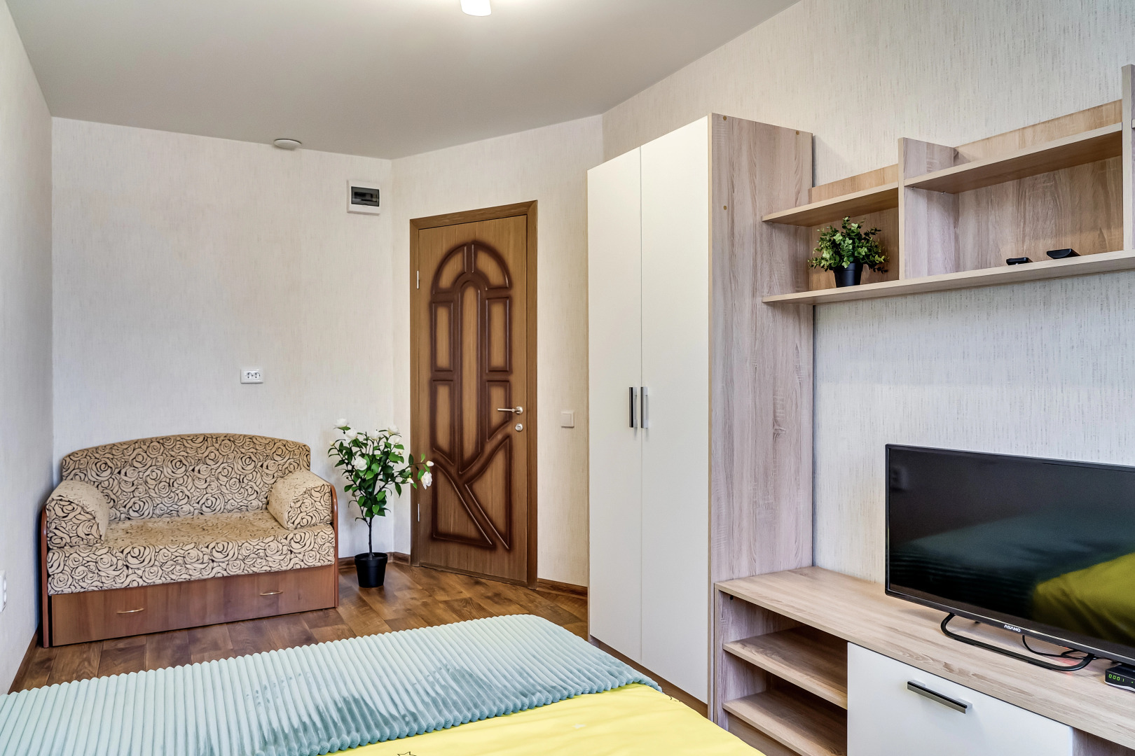 Апартаменты Однушка с мятным намеком