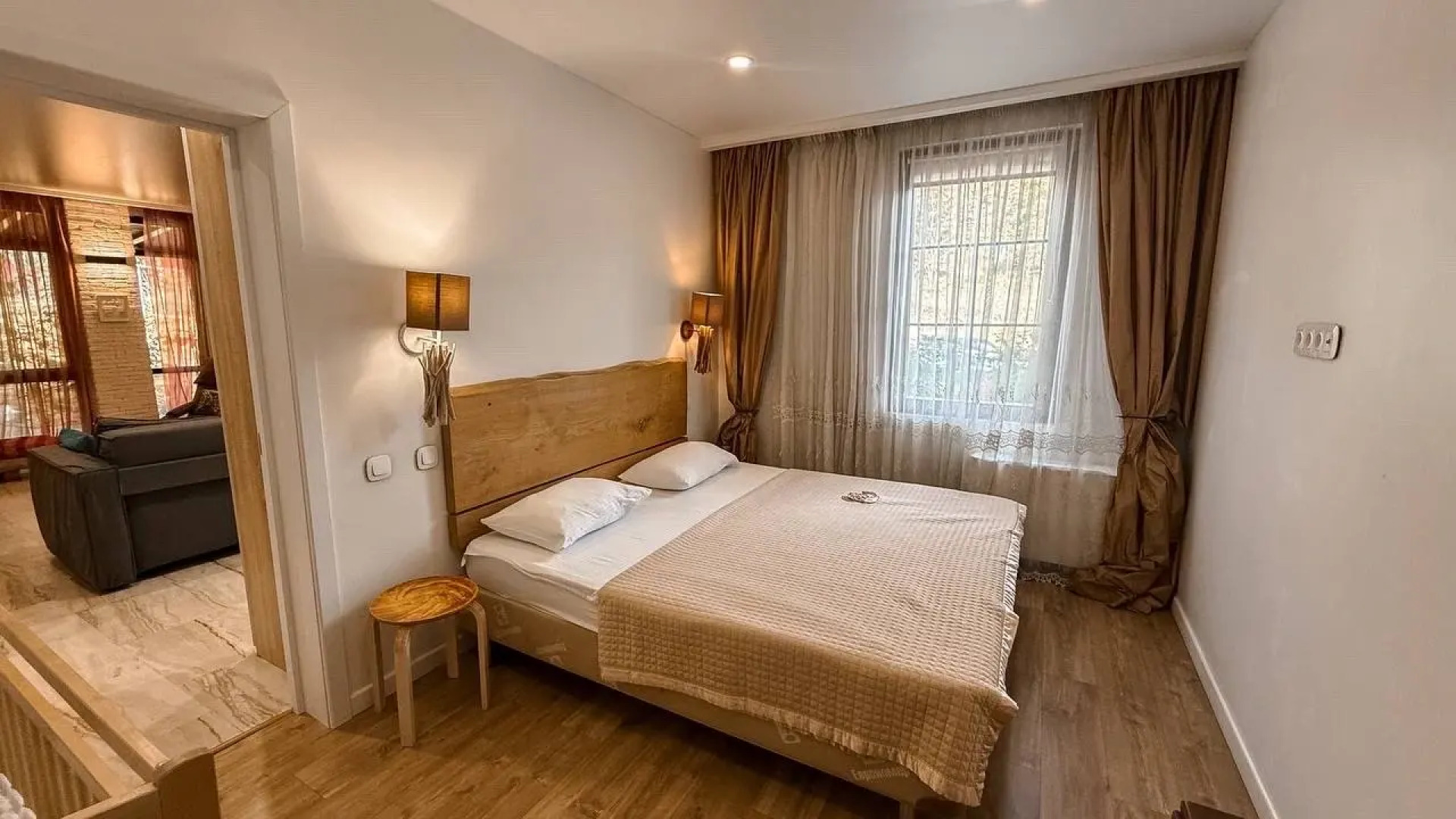 Апартаменты Эко Дом в Жк Катерина Альпик с видом на горы и террасой