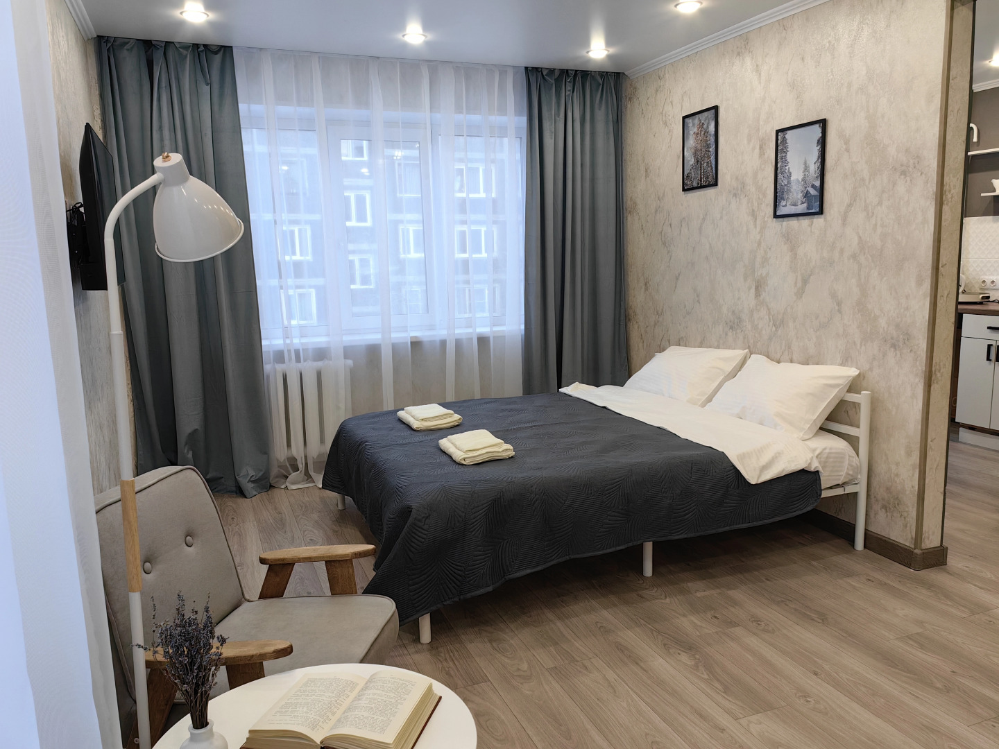 Квартира с дизайнерским ремонтом в центре Мурманска