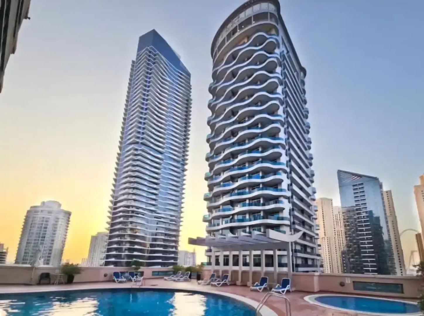 Квартира Luxury and spacious full Marina view