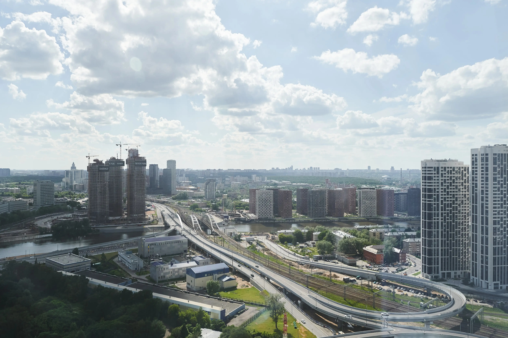 Квартира GM Apartments Шикарная Двушка в Москва Сити в Башне Око