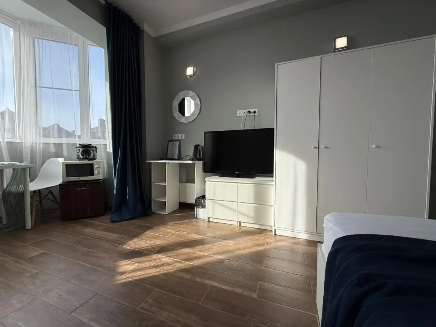 Апартаменты для Четверых с Видом на Море 3 Минуты до Пляжа