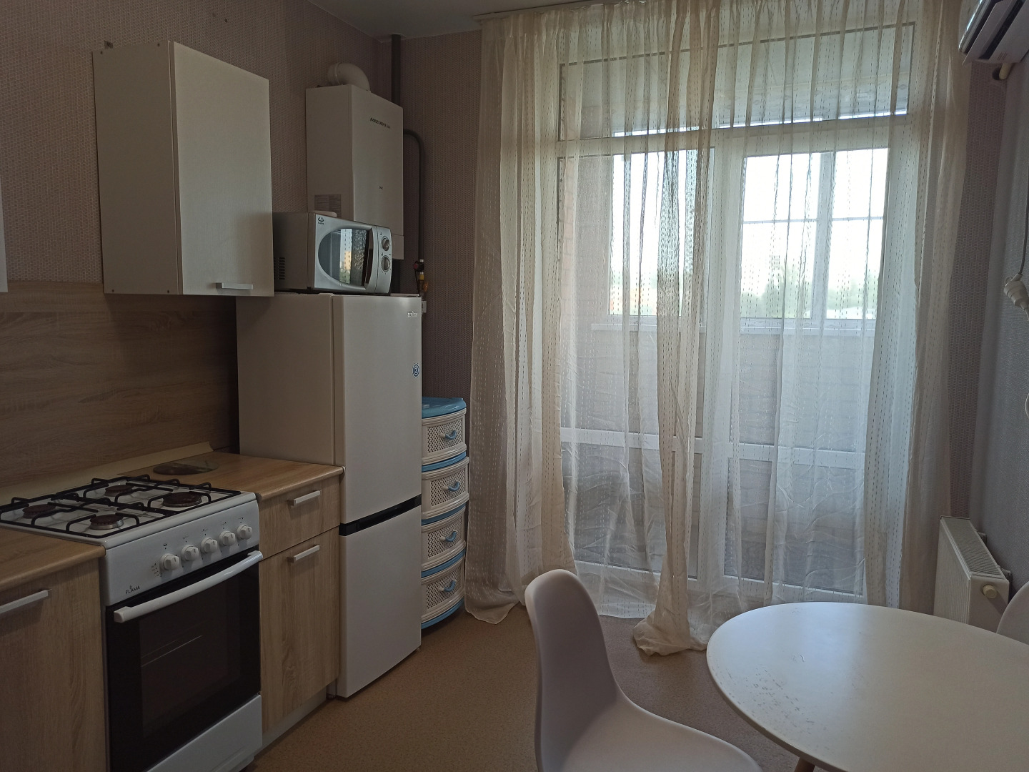 Квартира с видом на пойму реки Царица