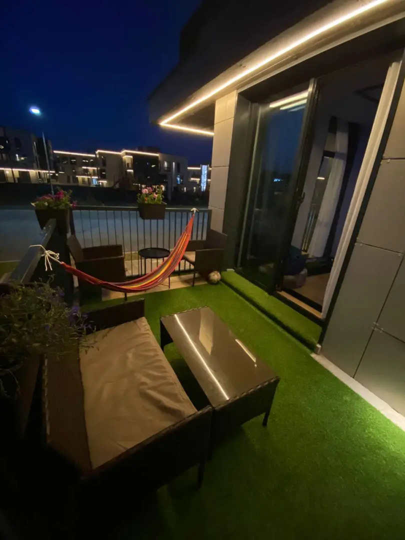 Апартаменты Охта Парк Ohta Loft Apartments с террасой