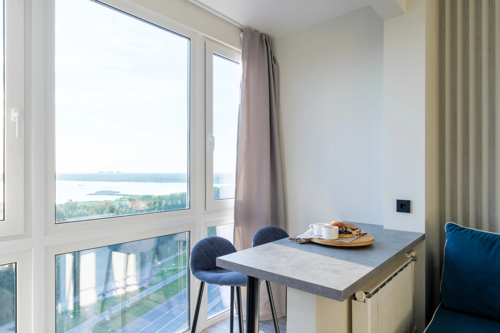 Квартира видовая в Лахте у башни Газпром