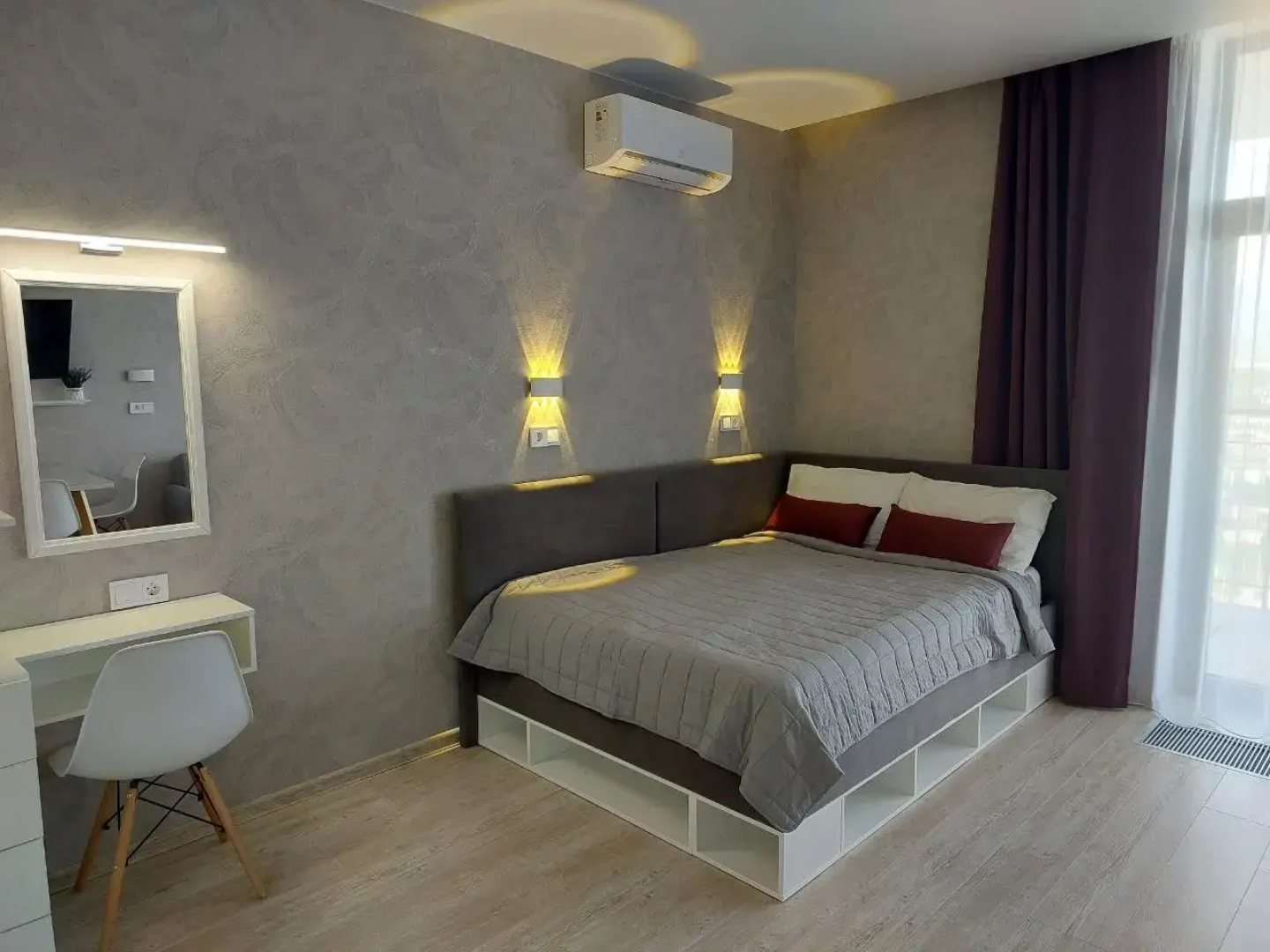 Квартира 1-Комнатная 37,5 м² 2 Кровати