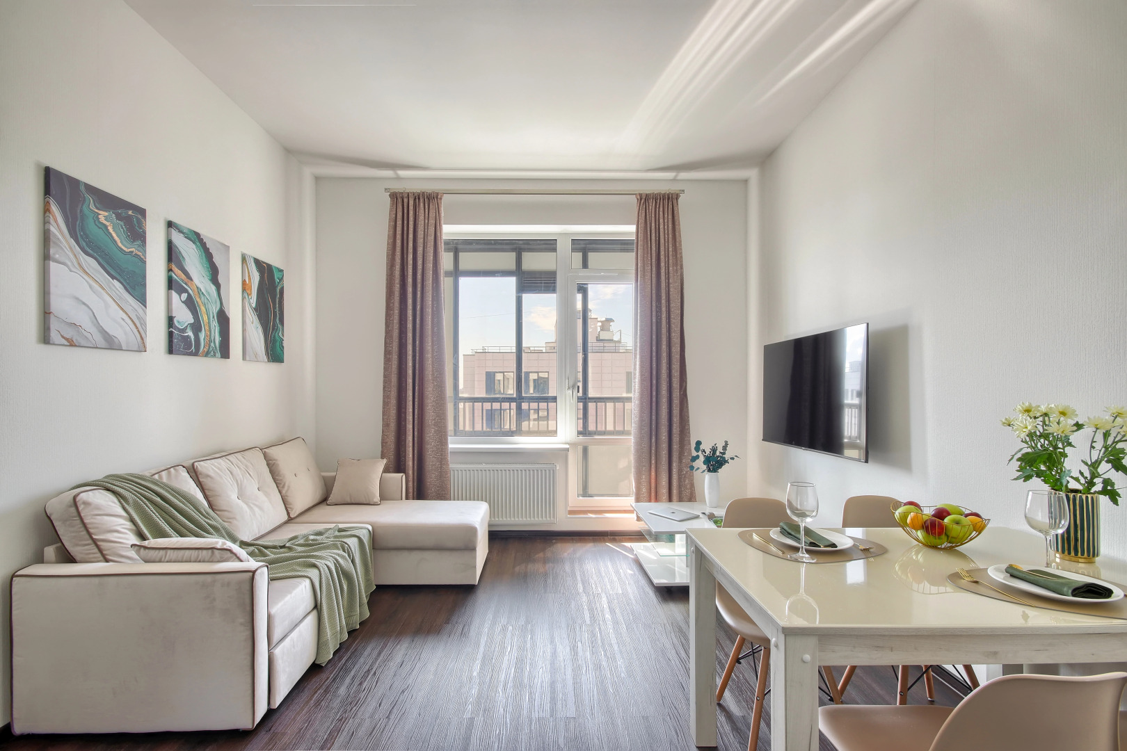 Квартира Новая Двушка посреди двух парков