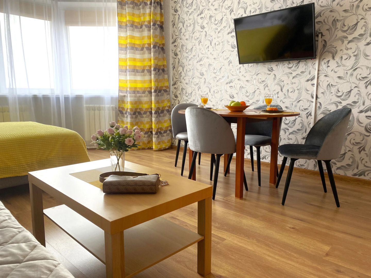 Квартира с Двумя Изолированными Спальнями в Центре Города на 6 гостей