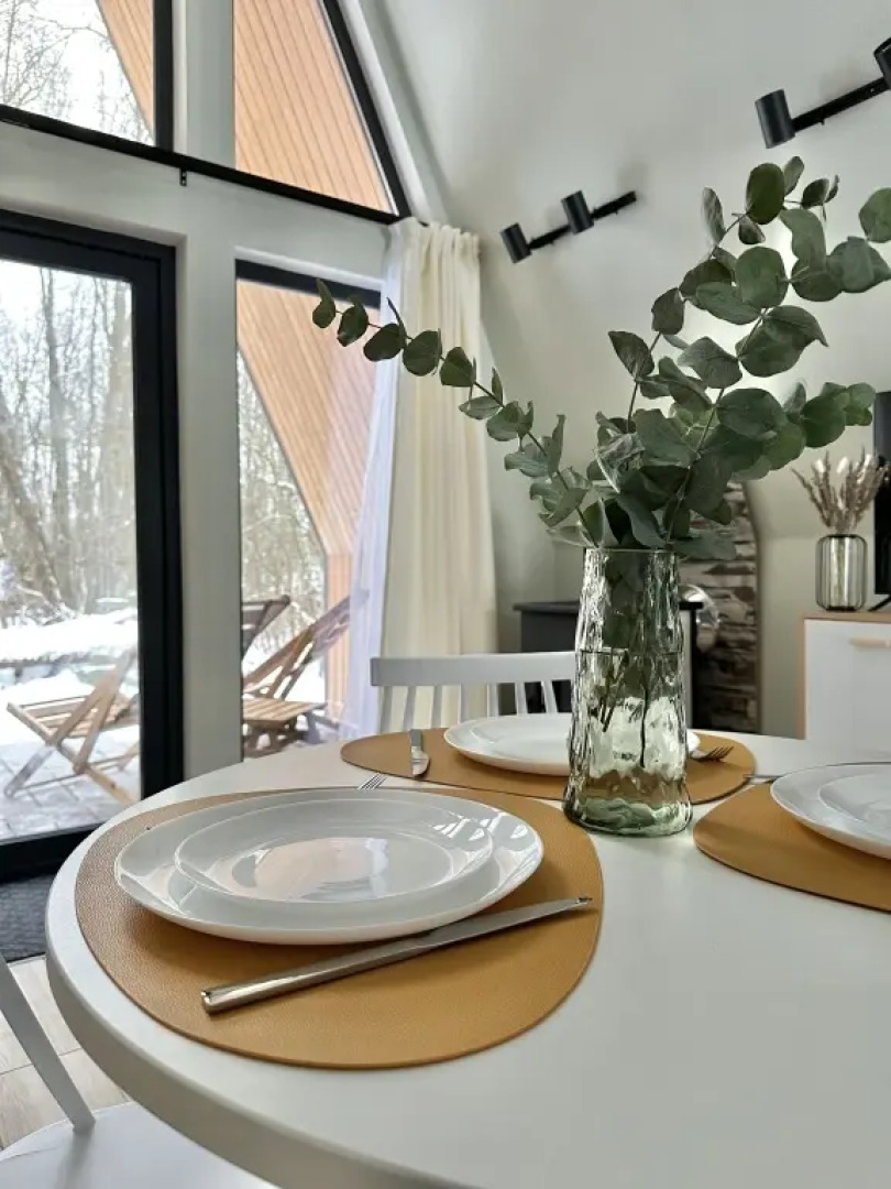 Частный Дом Афрейм с видом на лес №1