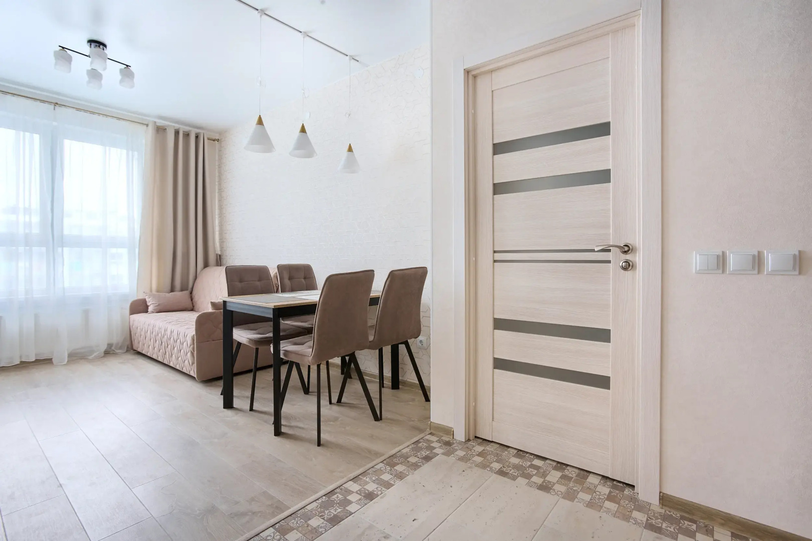 Квартира в новом доме у озера (ап. Нордикхаус 9)