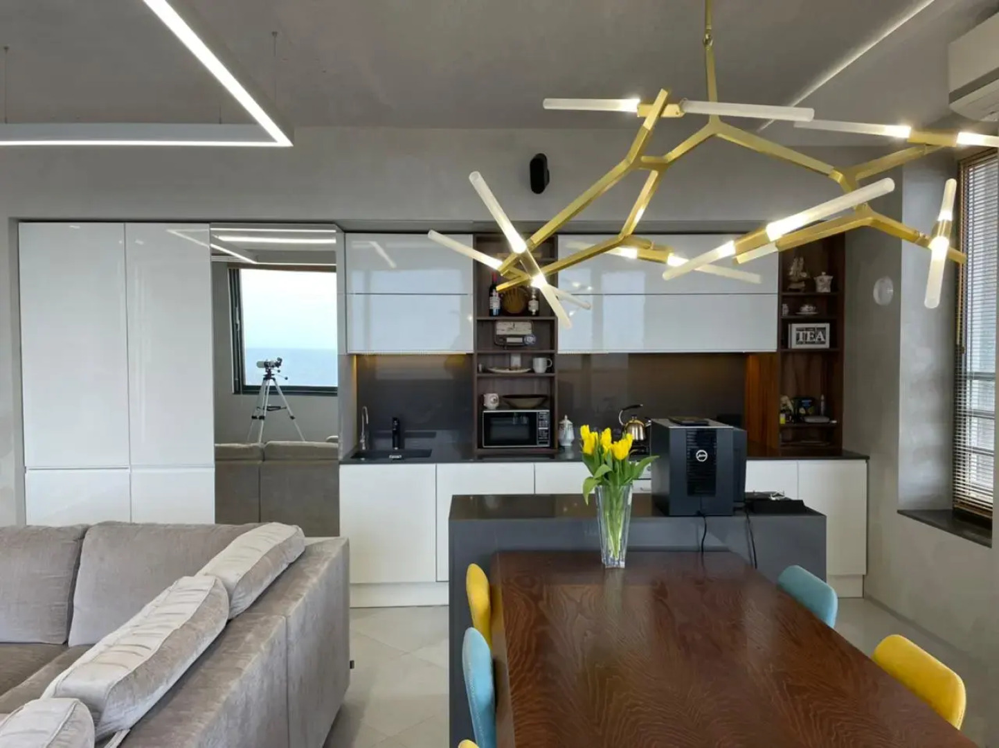 Апартаменты Просторная студия с видом на море в ЖК Вольный Ветер