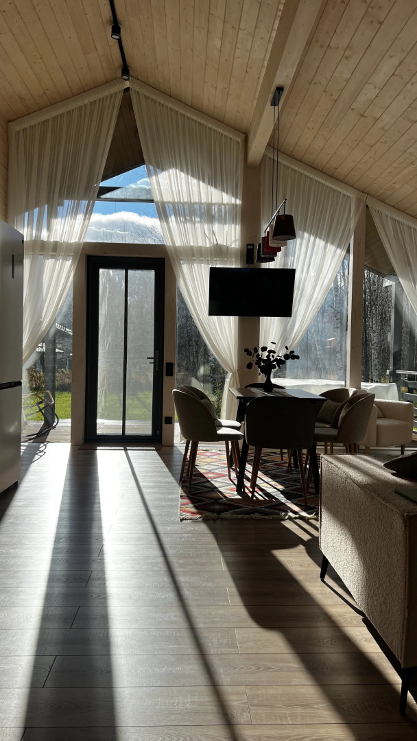 Частный дом в березах