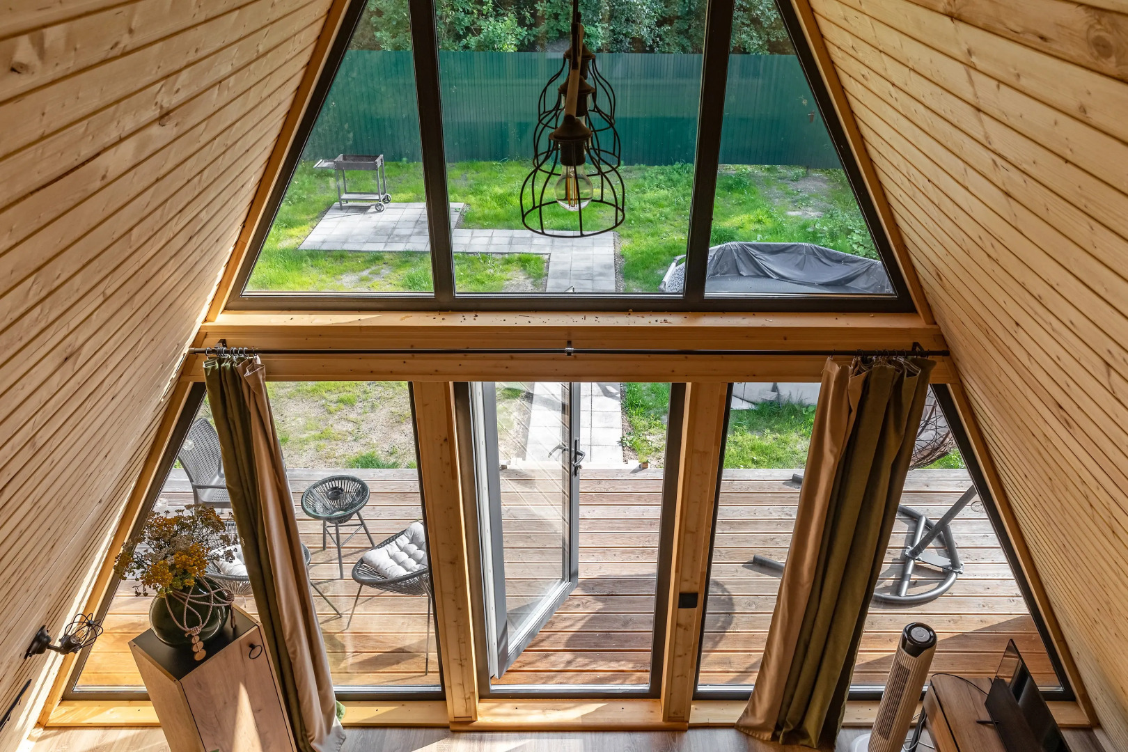 Частный дом InHome24 Уютный дом А-фрeйм Ольховка