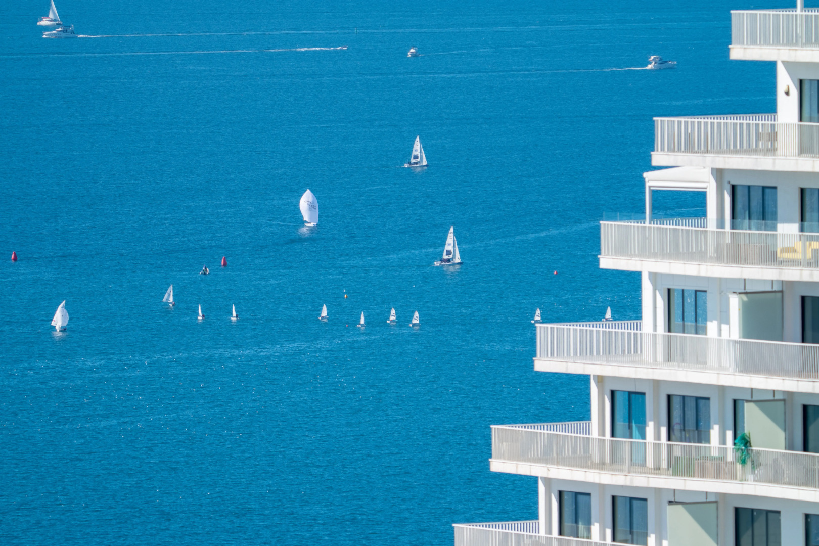 Апартаменты Студия с видом на море в апарт-отеле Актер Гэлакси