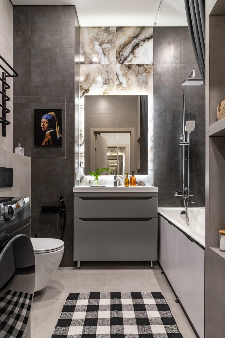 Квартира с умным домом с паркингом и красивым видом на Павелецкую