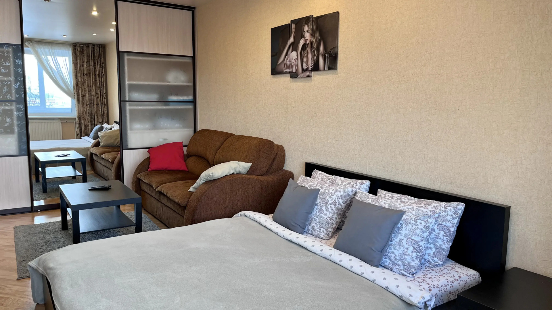 Апартаменты Однокомнатная квартира на Берёзовой аллее ОНЕГОHOME