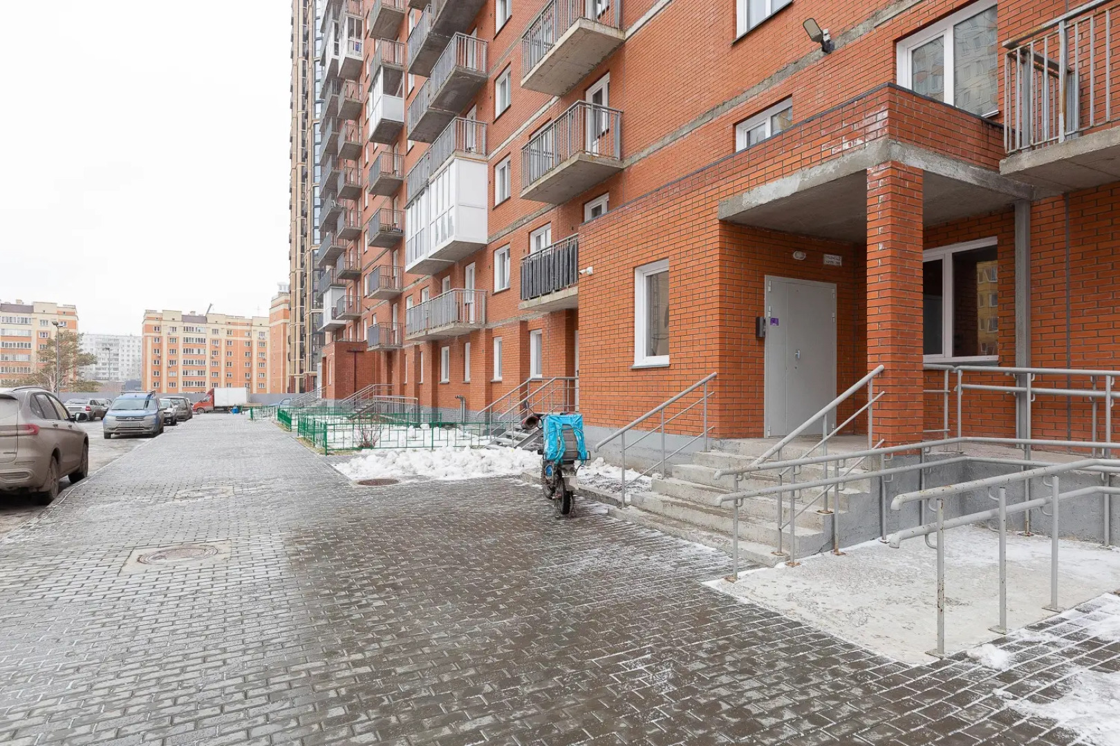 Квартира Студия рядом с центром, с кондиционером