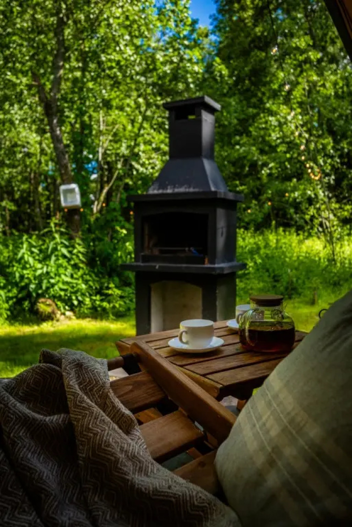 Частный Дом Афрейм с видом на лес №2