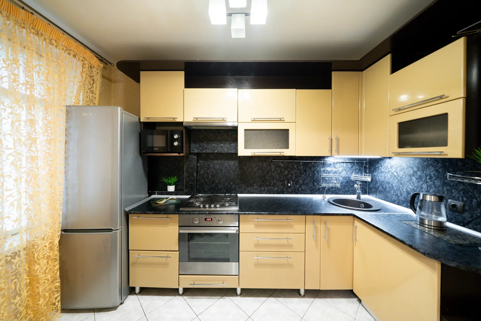 Квартира Стильная двухкомнатная квартира Natali apart на метро Зюзино