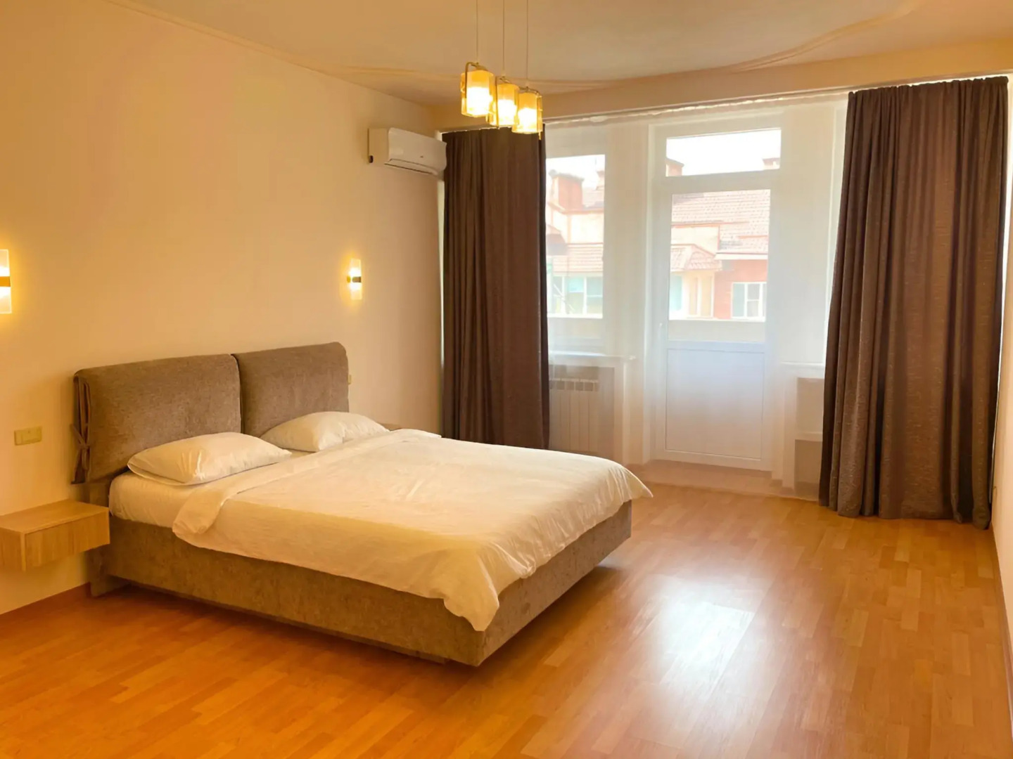 Квартира для большой семьи в курортной зоне Пятигорска с балконом и видом на гору Машук