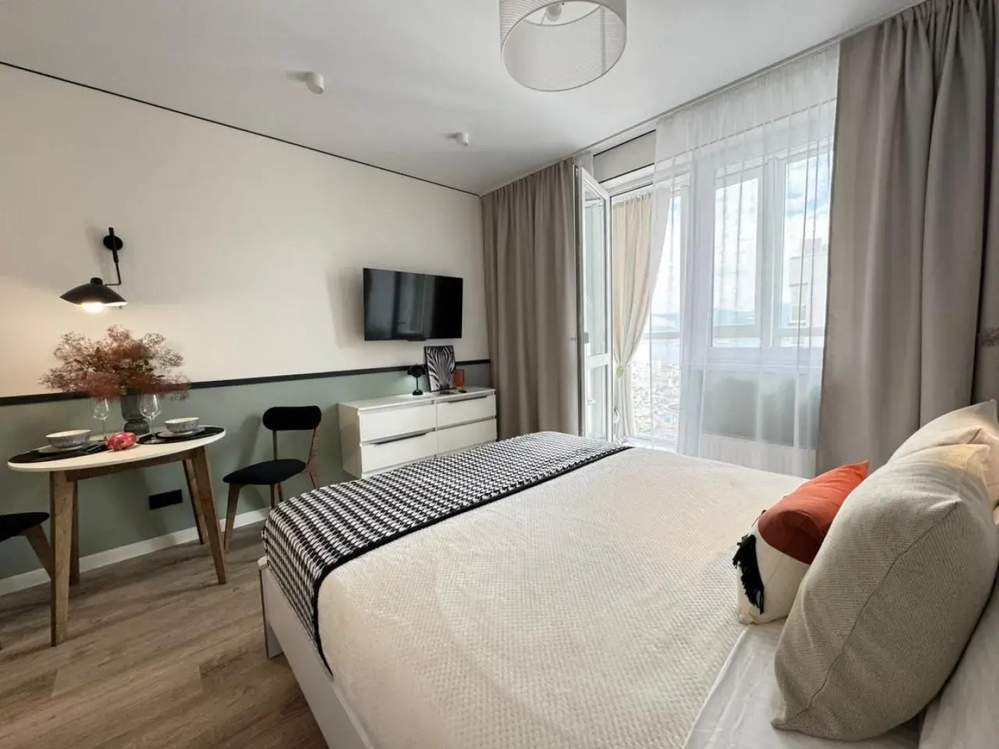 Квартира Стильная Cтудия на Куникова 47 г