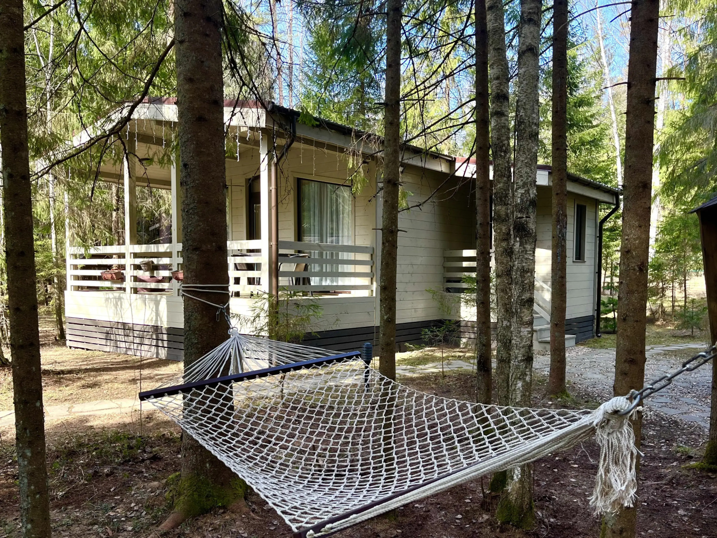 Лесной домик на берегу Озера Волго на Селигере - коттеджи Сосновый бор