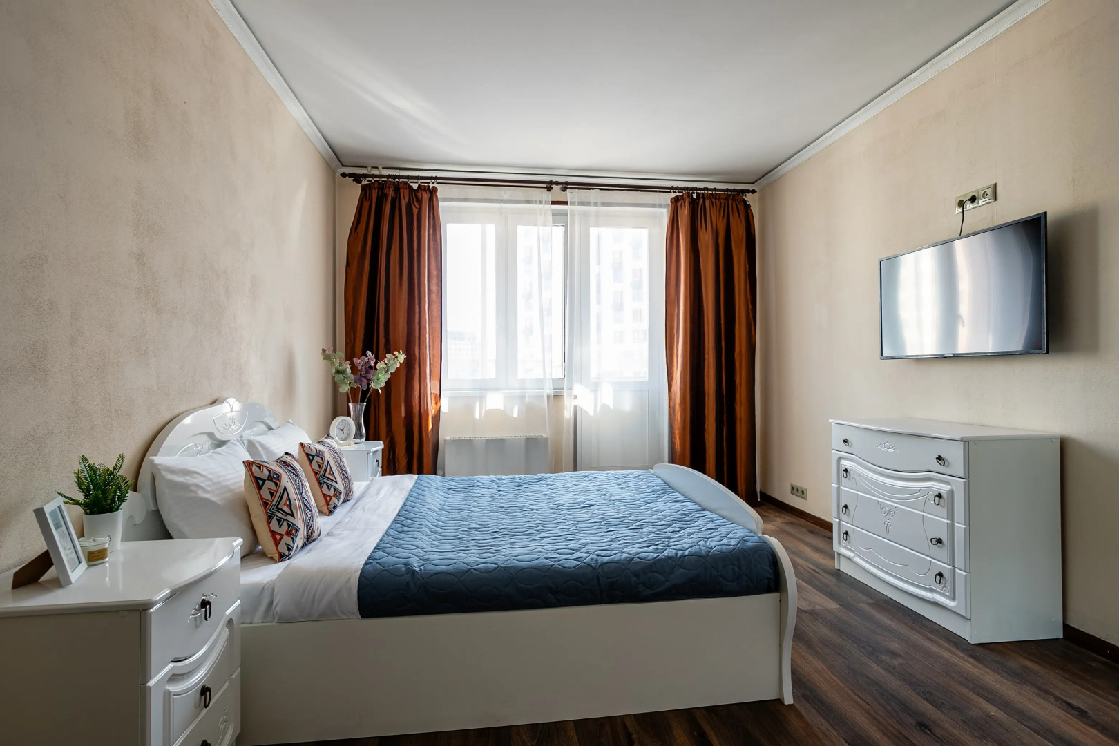 Квартира MaxRealty24 Шестиместная Евротрешка на ул. Сходненская 23