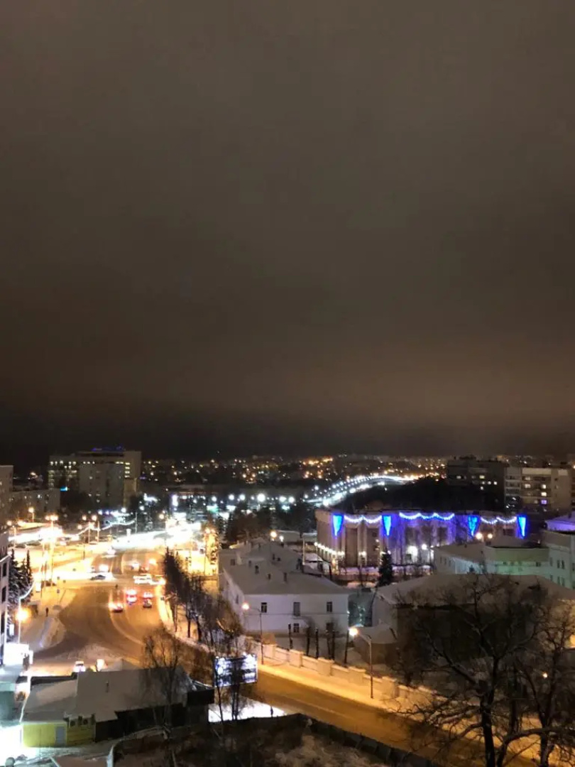 Апартаменты Студия на 11 Этаже с Видом на Город