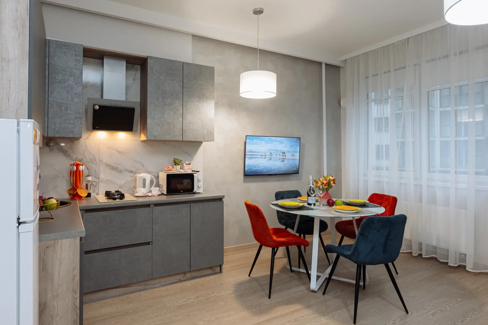 Квартира Букинг39 на набережной реки Преголь