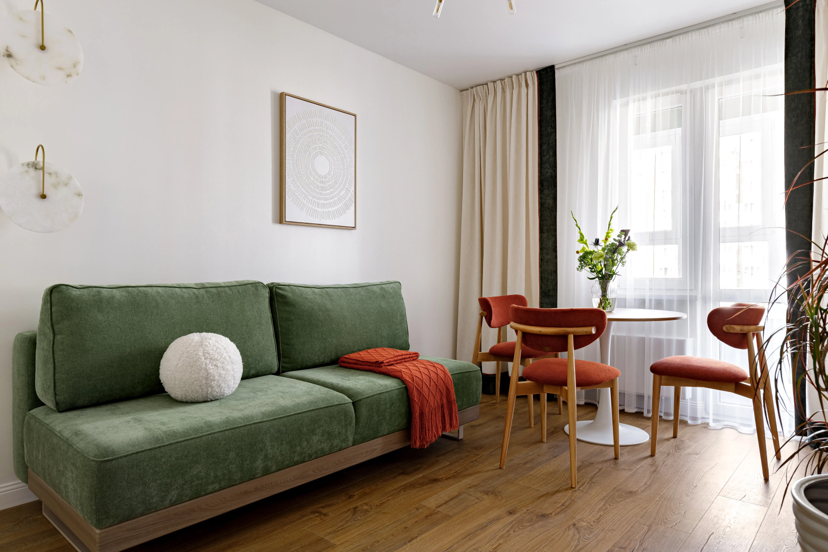 Квартира на первой линии парка Галицкого с красивым видом из окна