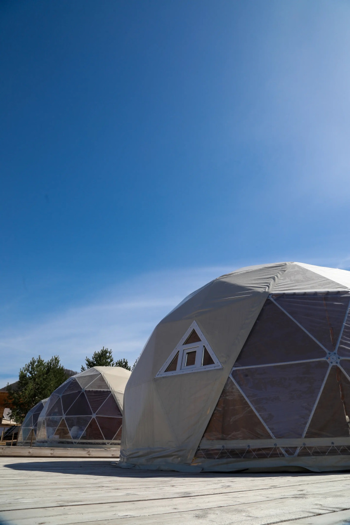 Глэмпинг Лисички-Сестрички