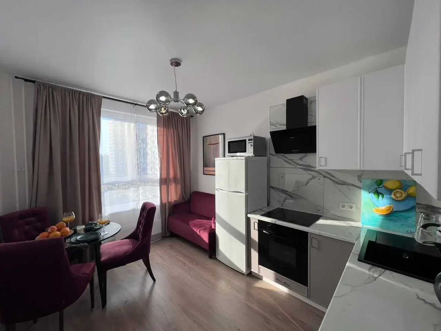 Апартаменты Милая квартира в ЖК Мытищи парк