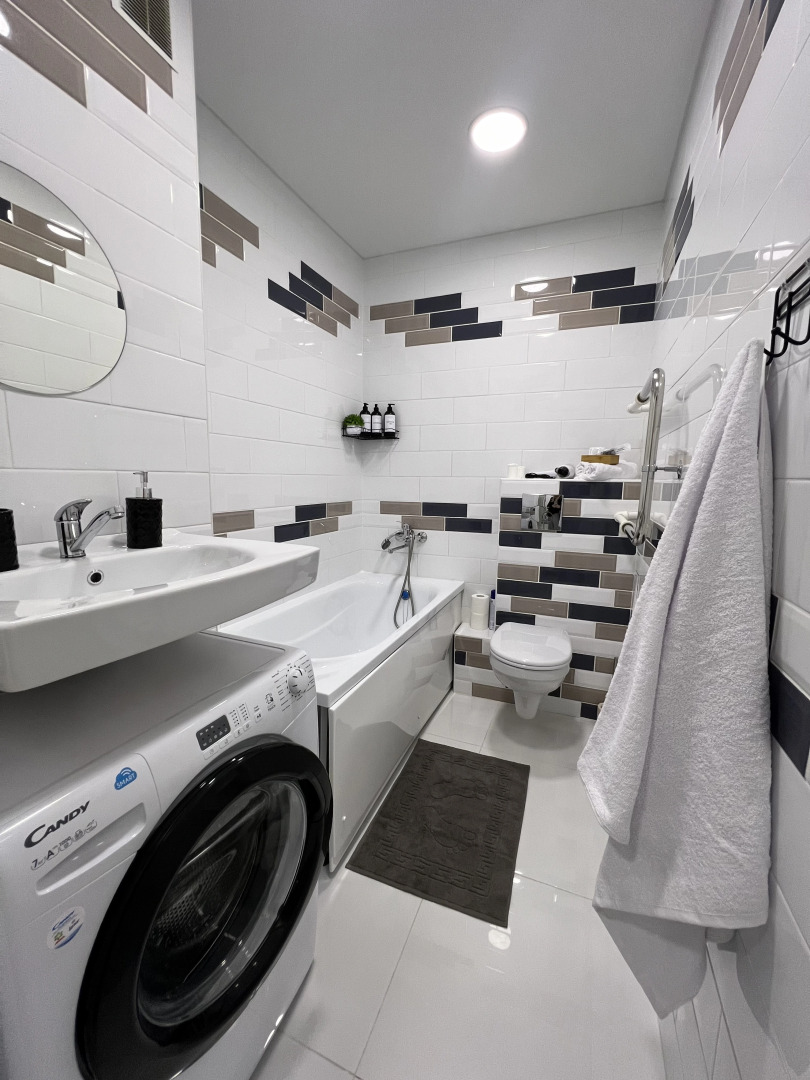 Квартира Студия с двуспальной кроватью