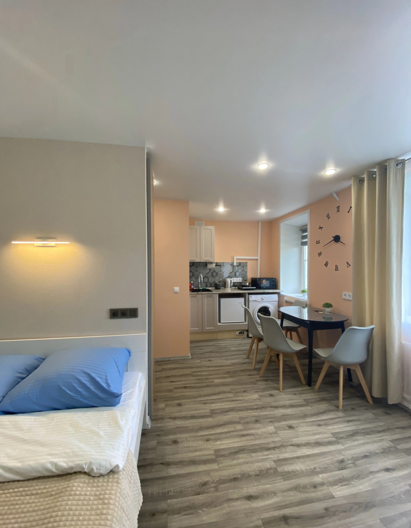 Квартира Персиковая студия